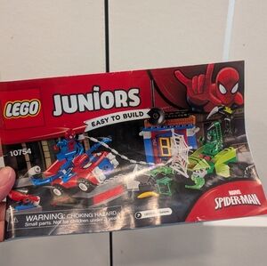 LEGO Juniors 10754 Marvel Spider-Man Instructions Booklet Only! Replacement Book